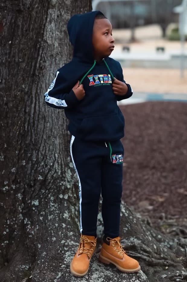 LIL XXTRA' Set Navy
