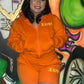 Xxtra Crop top Hoodie Set